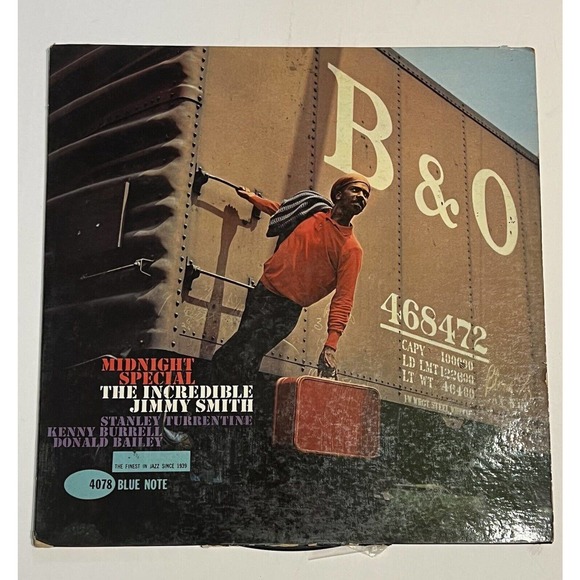 THE INCREDIBLE JIMMY SMITH-Midnight Special LP-BLUE NOTE BLP4078 Microgroove - Picture 1 of 4